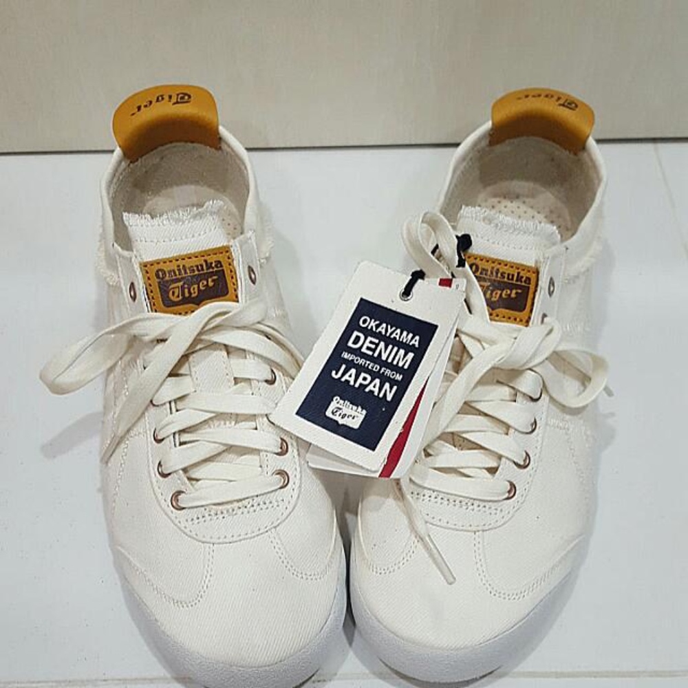 white sneakers